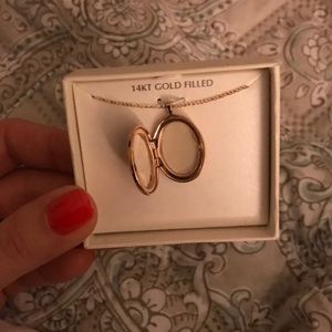 Jewelry - 14kt Gold filled locket necklace Jewelry - 14kt Gold filled locket necklace